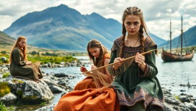 como eran las mujeres de los vikingos vikingo vikingos