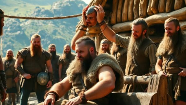 por que los vikingos se rapaban vikingo vikingos