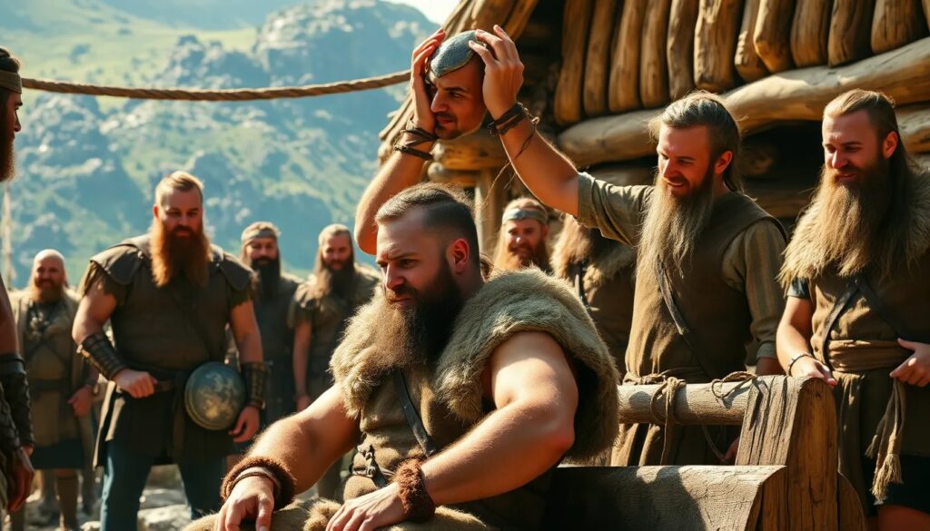 por que los vikingos se rapaban vikingo vikingos